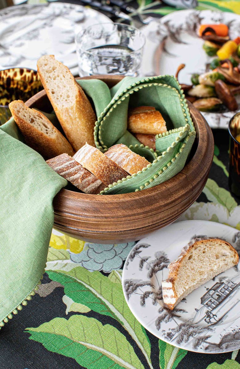 Juliska Bilbao Wood 10-Inch Serving Bowl, Alternate, color, Brown