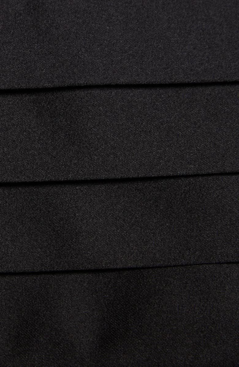 ZEGNA Pleated Silk Cummerbund, Alternate, color, Black