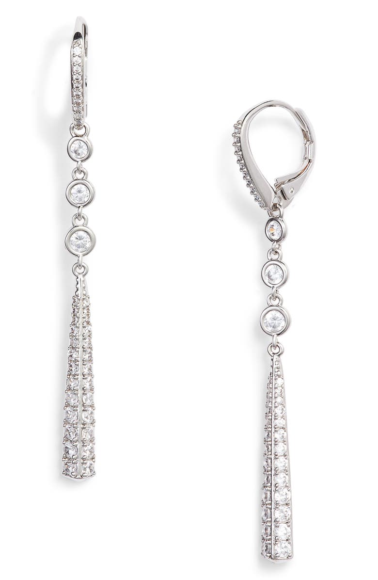 Nadri Ripple Drop Earrings, Main, color, 