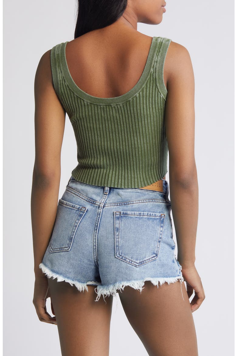 Taylor Crop Sweater Tank, Alternate, color, BRONZE GREEN