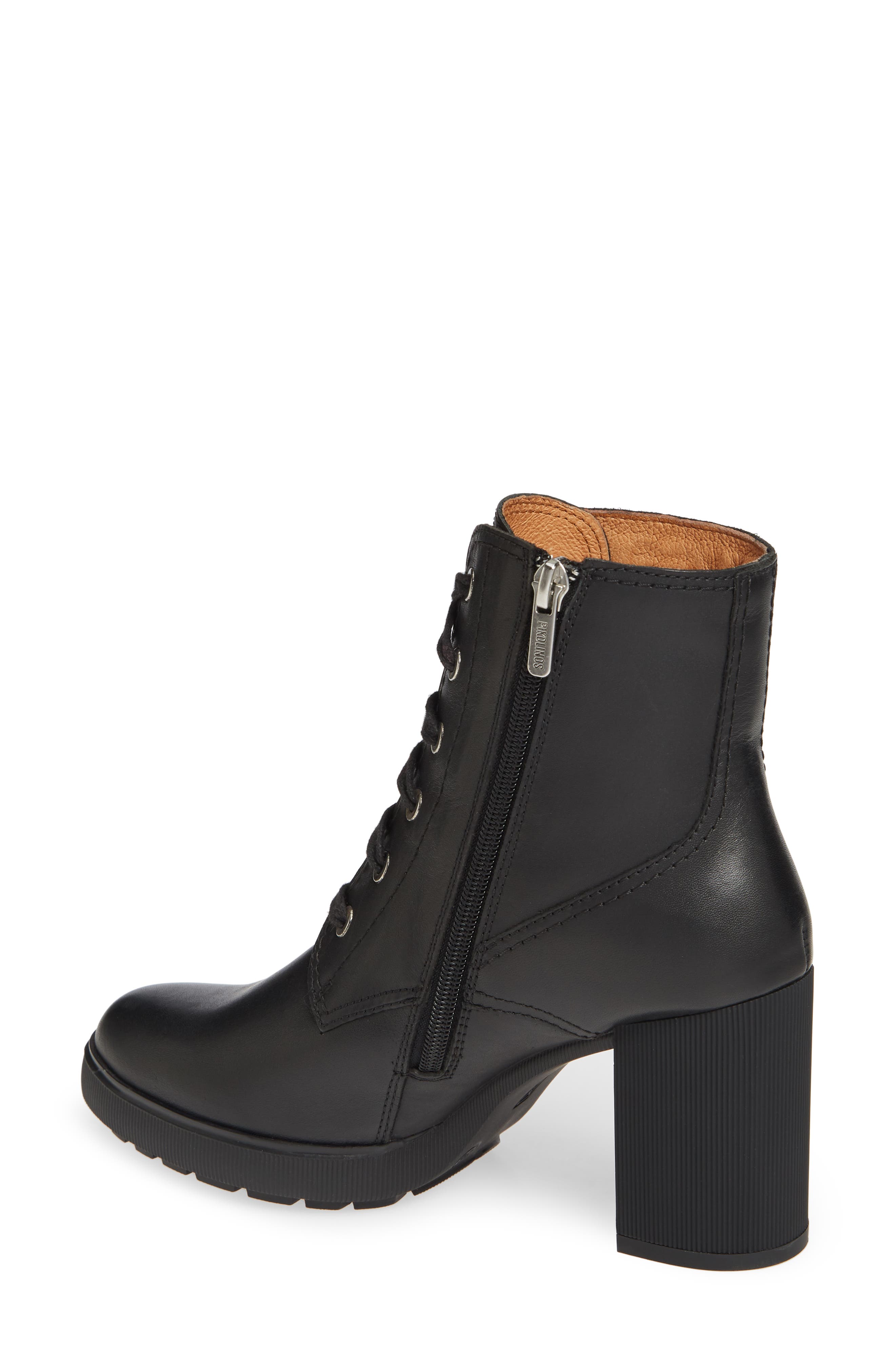 PIKOLINOS Sagunto Block Heel Combat Boot, Alternate, color, 