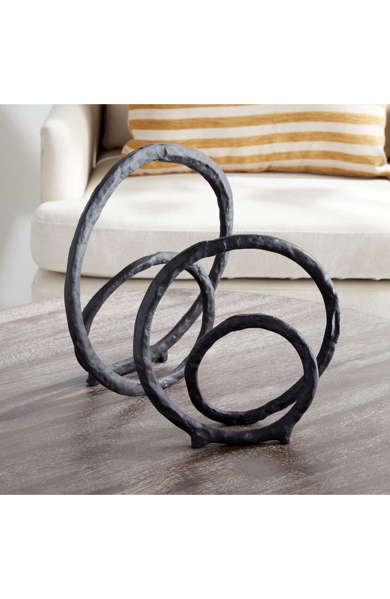 Napa Home & Garden Eldon Sculptures, Alternate, color, Black