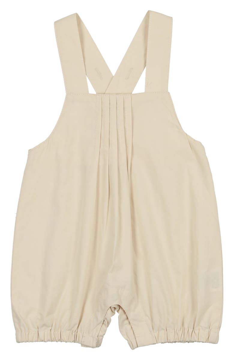 Manière Kids' Pleated Overalls, Main, color, Cream