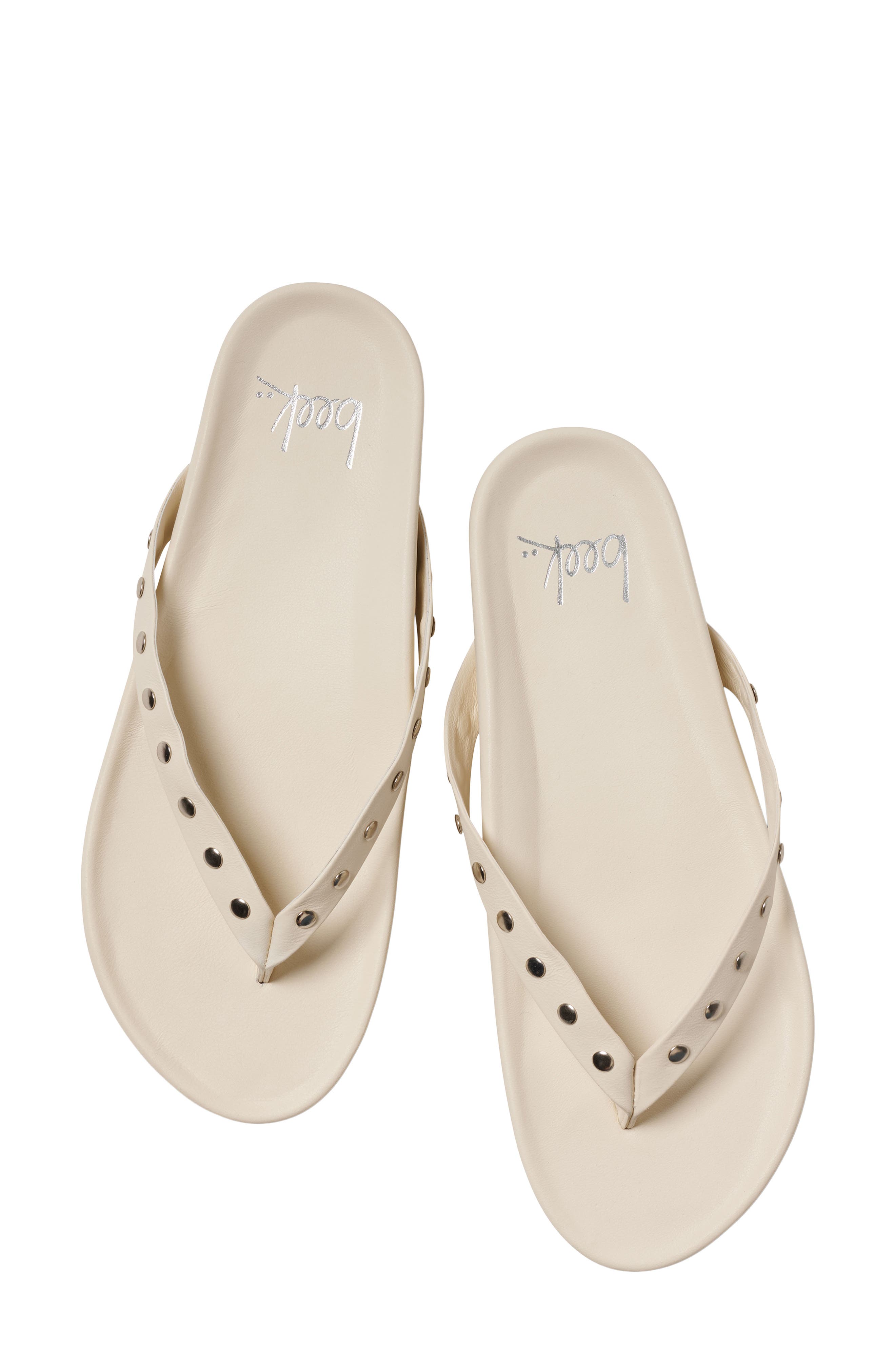 Tringa Flip Flop, Alternate, color, VANILLA SILVER