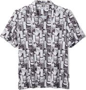 Tommy Bahama Bahama Coast Tropical Tonic Cocktail Print IslandZone® Polo