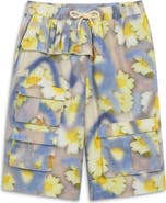 PUMA x Collina Strada Floral Cotton Ripstop Cargo Shorts