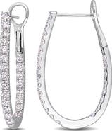 Julianna B. 2 1/5ct. t.w. Lab-Grown Diamond Hoop Earrings 14k