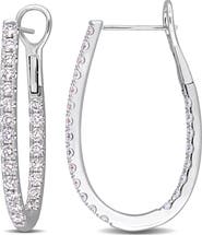 Julianna B. 2 1/5ct. t.w. Lab-Grown Diamond Hoop Earrings 14k