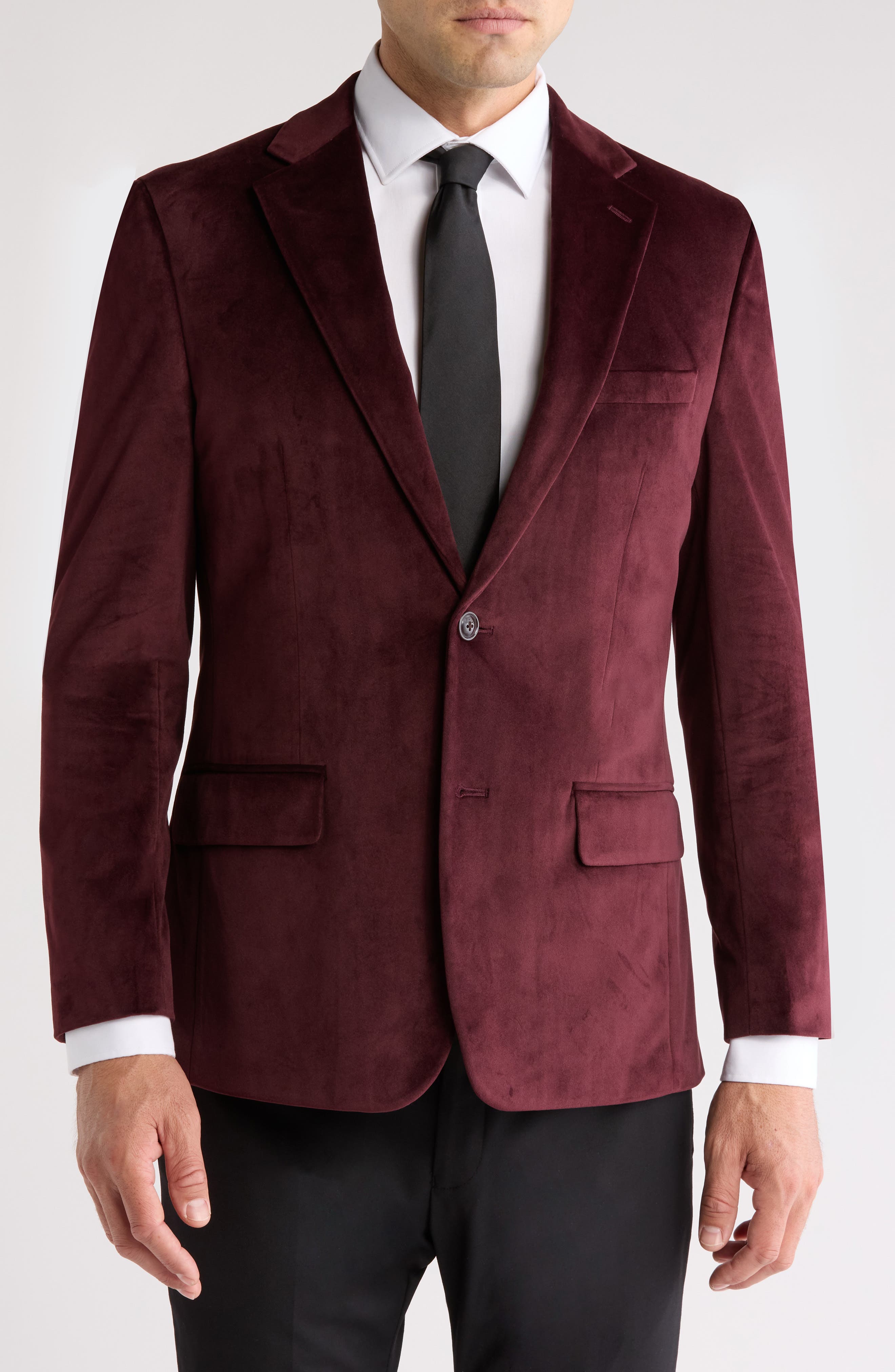 Original Penguin Two-Button Velvet Dinner Jacket
