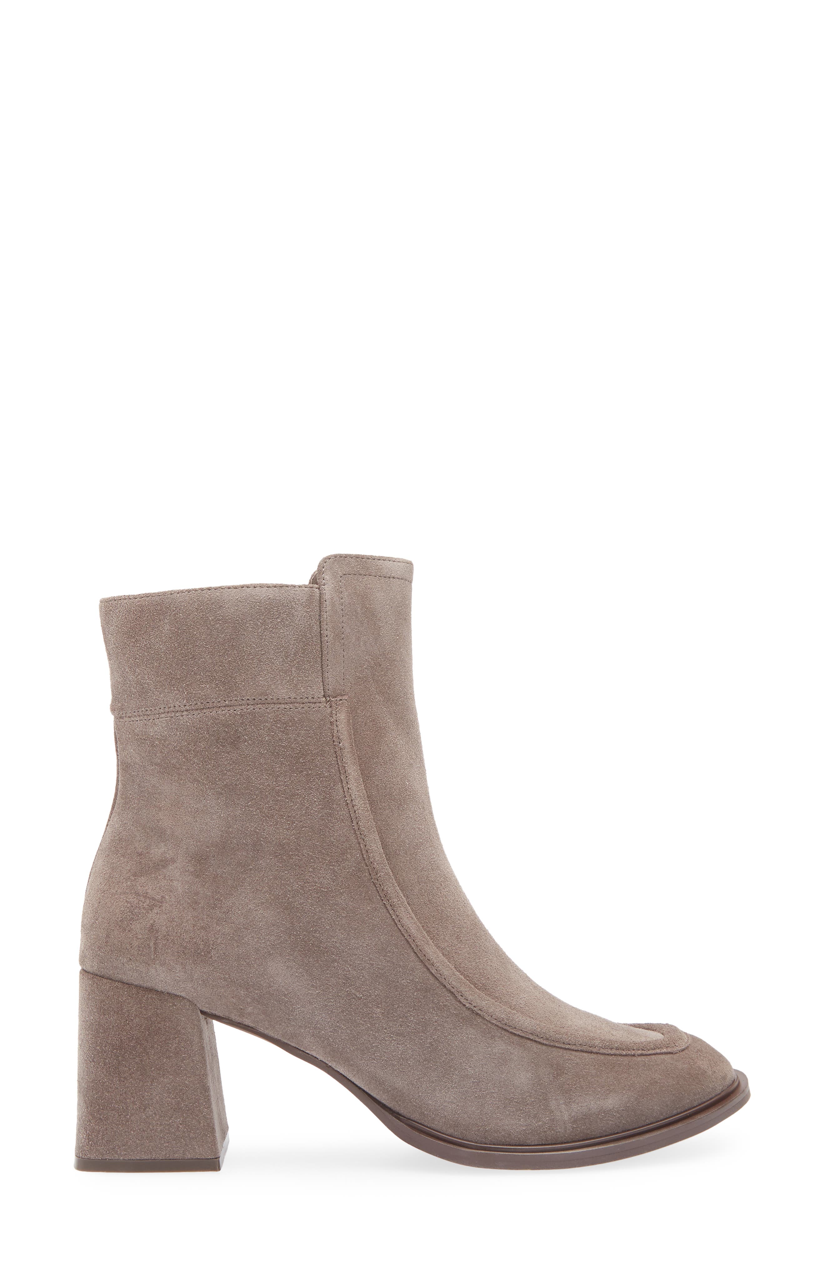 Chocolat Blu Haru Bootie, Alternate, color, Taupe Suede