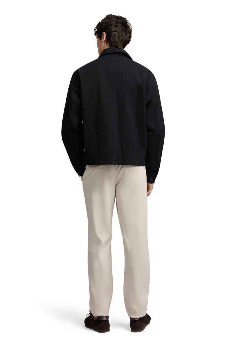 Onia Twill Chore Jacket, Alternate, color, Black