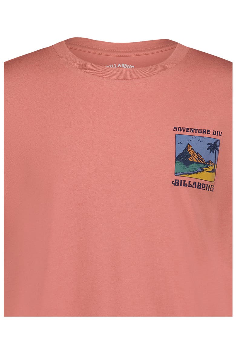 Kids' Post Cards Cotton Graphic T-Shirt, Alternate, color, DUSTY ROSE