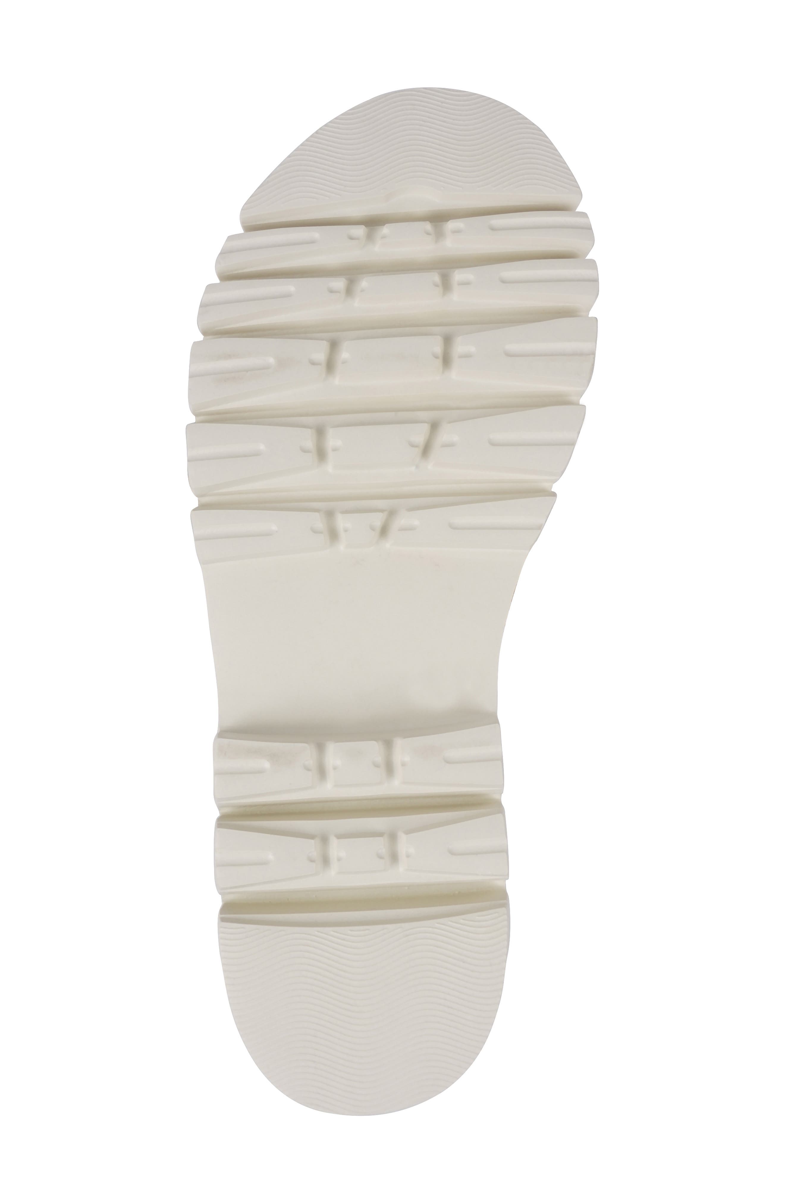Tail Platform Slide Sandal, Alternate, color, GOLD LEATHER