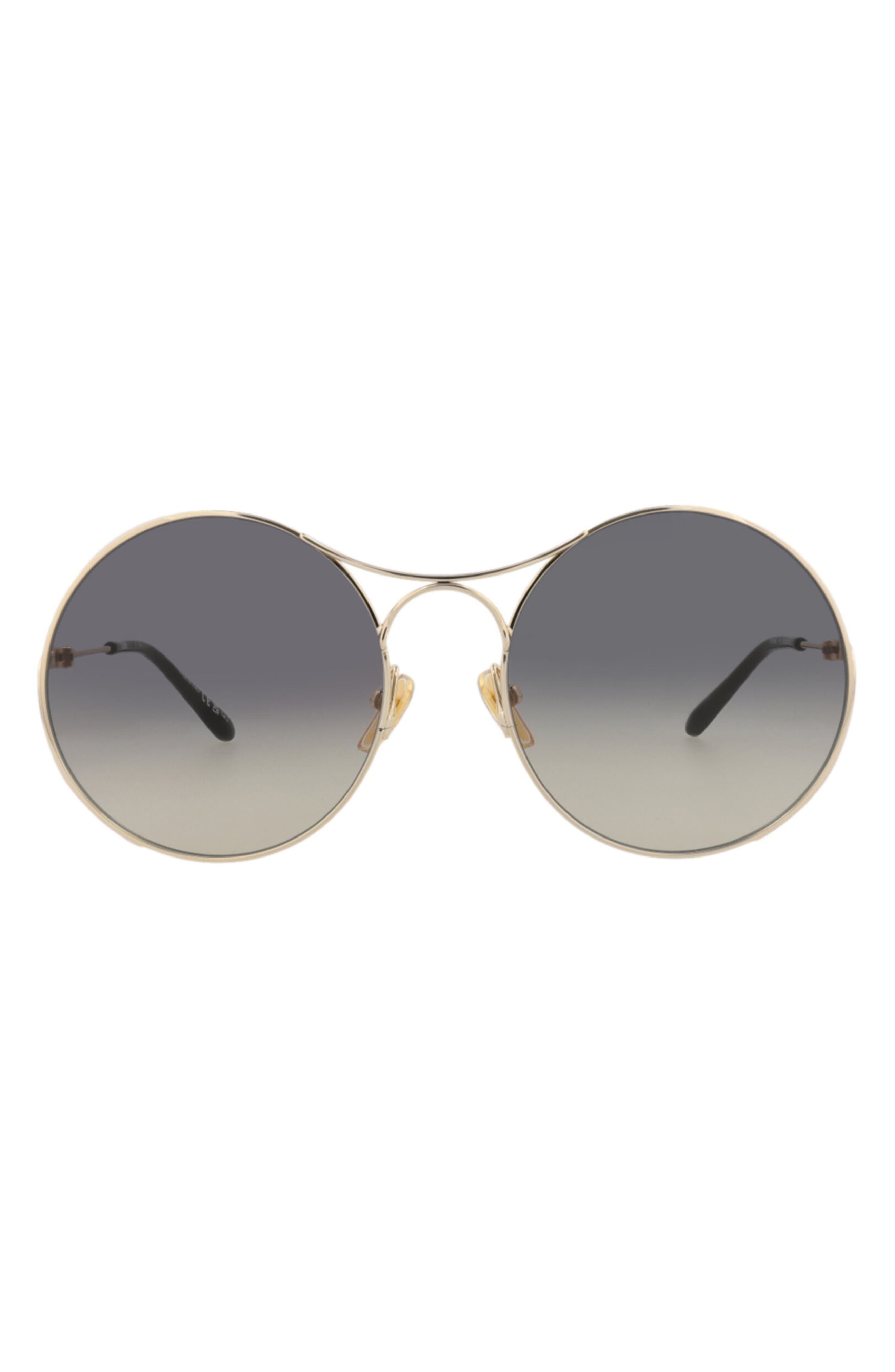 Chloé 58mm Gradient Round Sunglasses