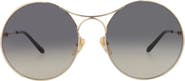 Chloé 58mm Gradient Round Sunglasses