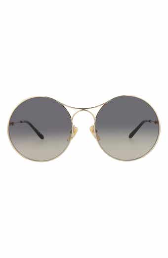 Chloé 58mm Gradient Round Sunglasses