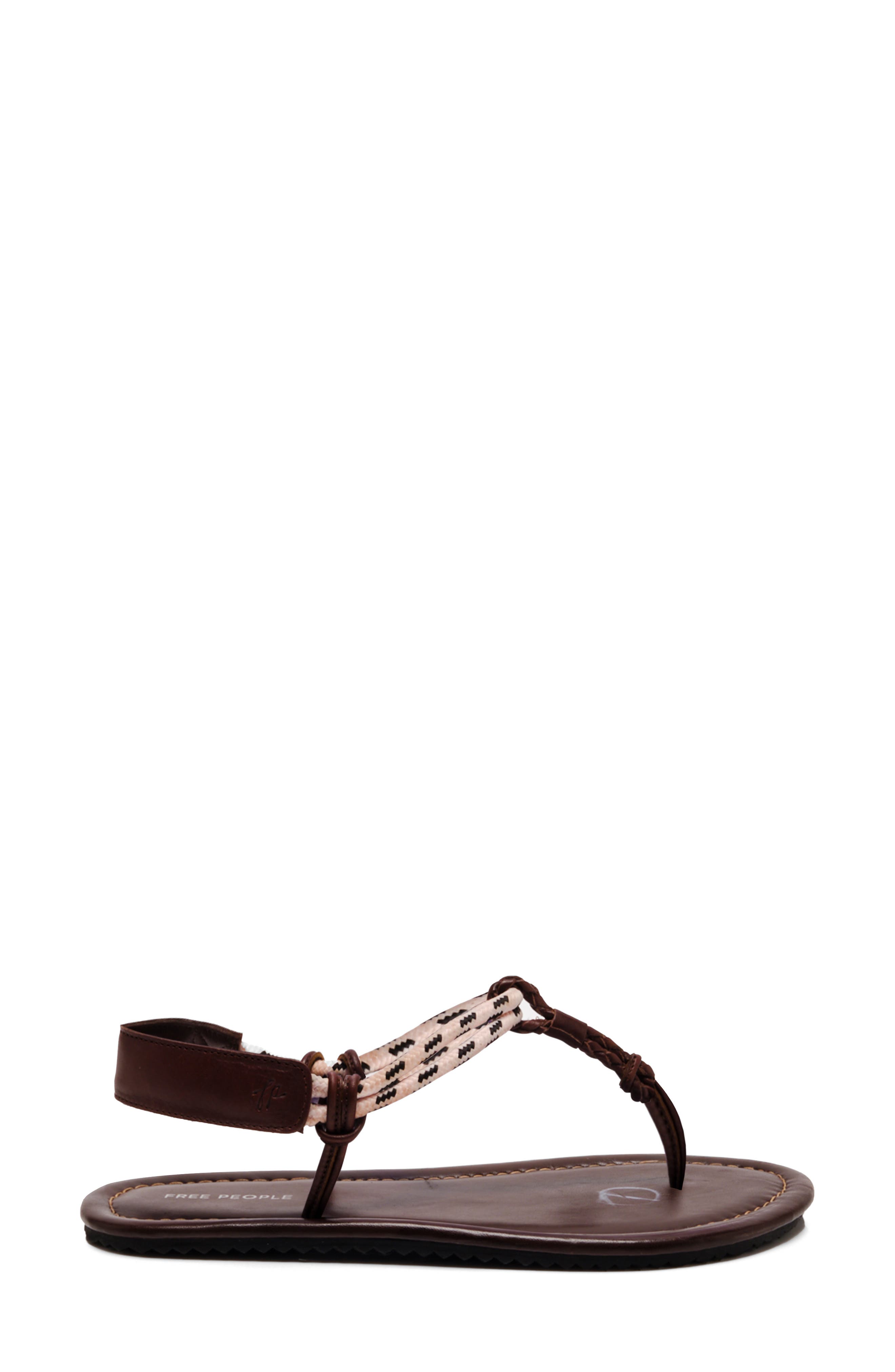 Island Hopping Sandal, Alternate, color, CHOCOLATE