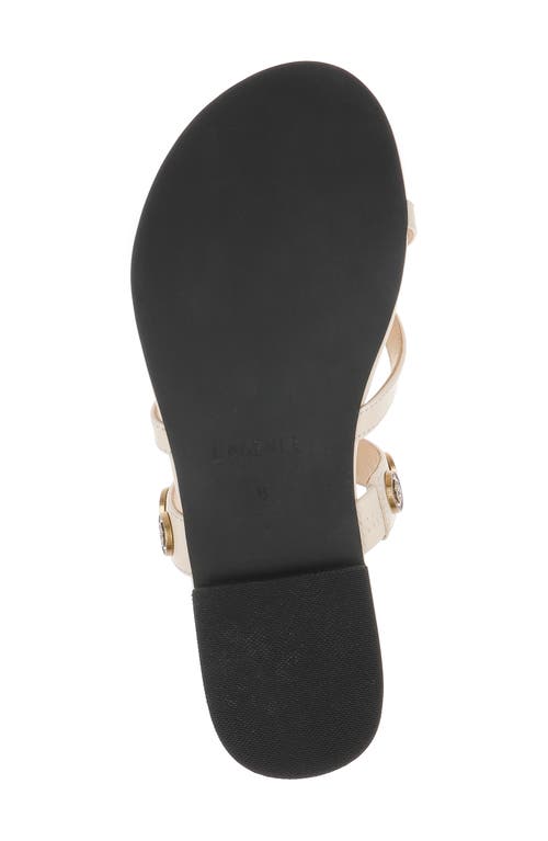 Shop L Agence L'agence Hanna Strappy Sandal In Ecru