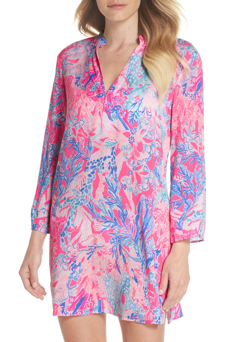 Esme Cover-Up, Main, color, LIGHT PASCHA PINK AQUADESIAC