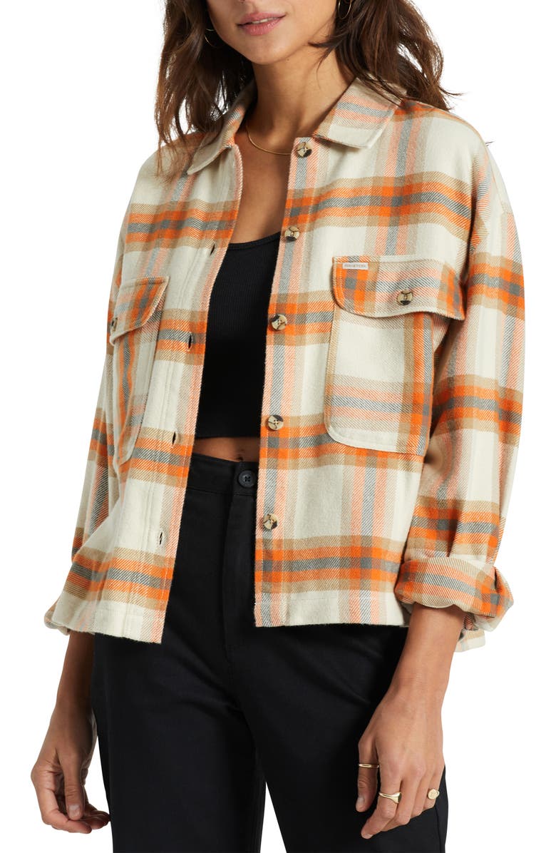 Brixton Bowery Flannel Jacket, Main, color,