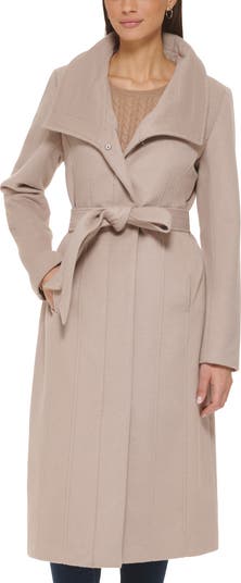 Cole Haan Women s Slick Belted Long Coat Nordstrom