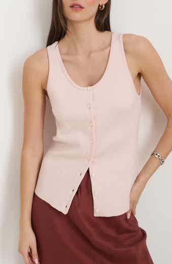 Alex Mill Louisa Cotton & Cashmere Vest