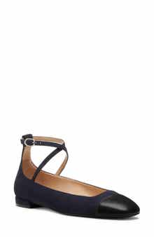 Stuart Weitzman Eden Strap Flat