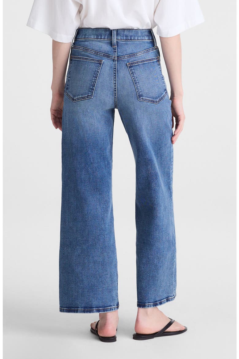 The Tall Wide-Leg Crop Jeans in Super Stretch Denim, Alternate, color, ONEIDA WASH