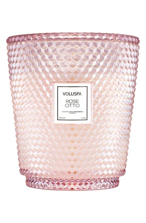 Rose Otto Five-Wick Hearth Candle