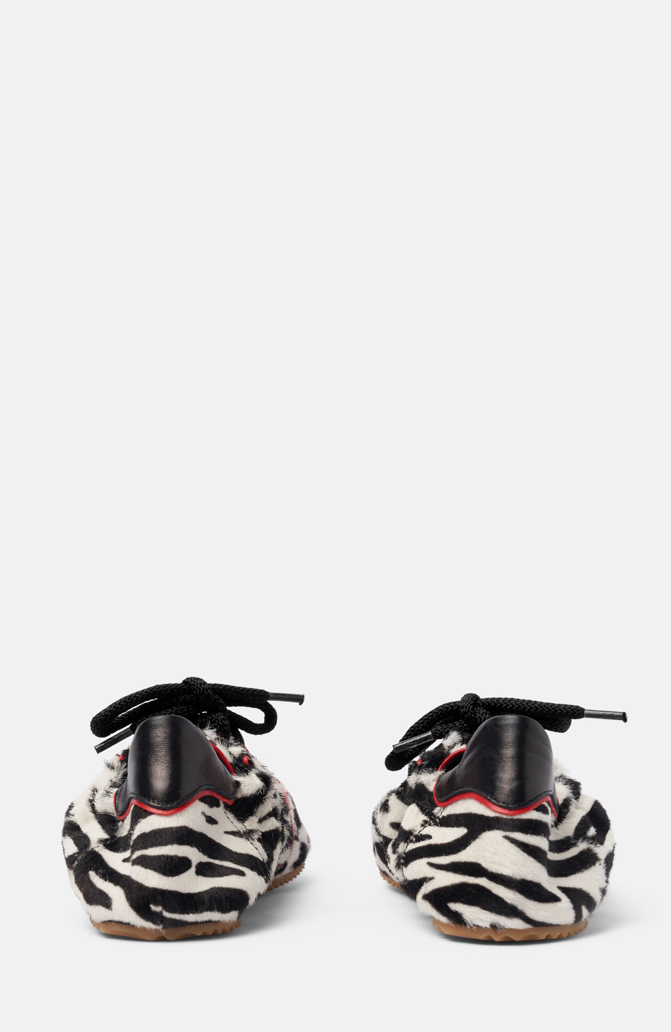 SCAROSSO Riley Sneakers, Alternate, color, Zebra - Ponyhair-Effect Calf