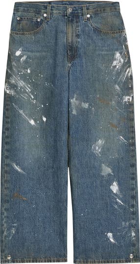 Ankle Wide Leg Jeans