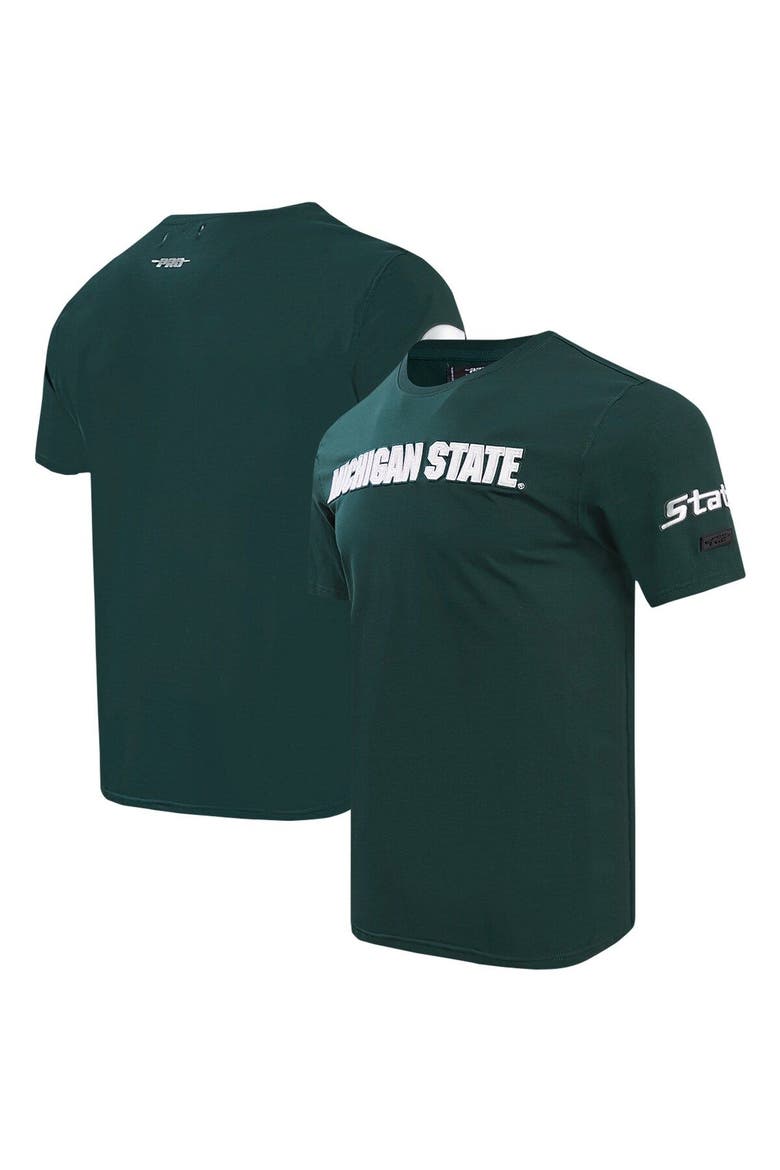 Men's Pro Standard Green Michigan State Spartans Classic T-Shirt, Main, color, Green
