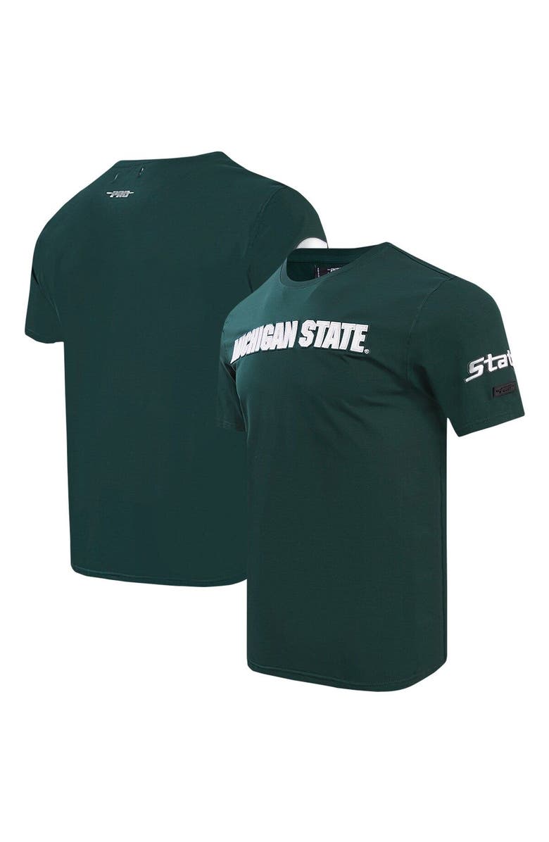 PRO STANDARD Men's Pro Standard Green Michigan State Spartans Classic T-Shirt, Main, color, Green