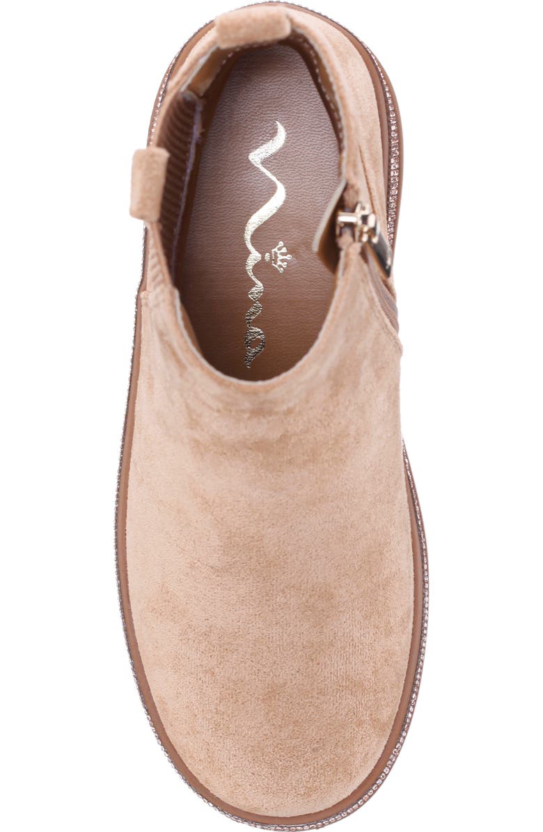 Nina Kids' Evan Bootie, Alternate, color, Tan Microsuede