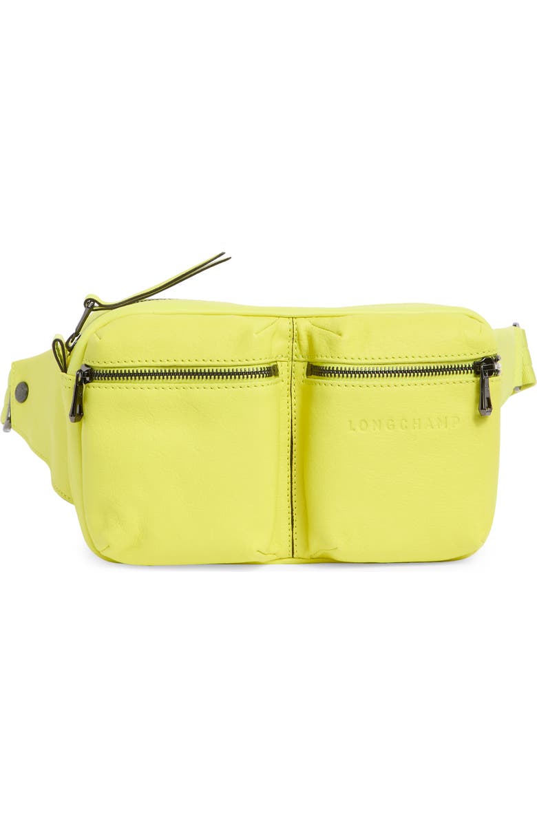 Longchamp LC3D 2-Pocket Belt Bag, Main, color, Neon