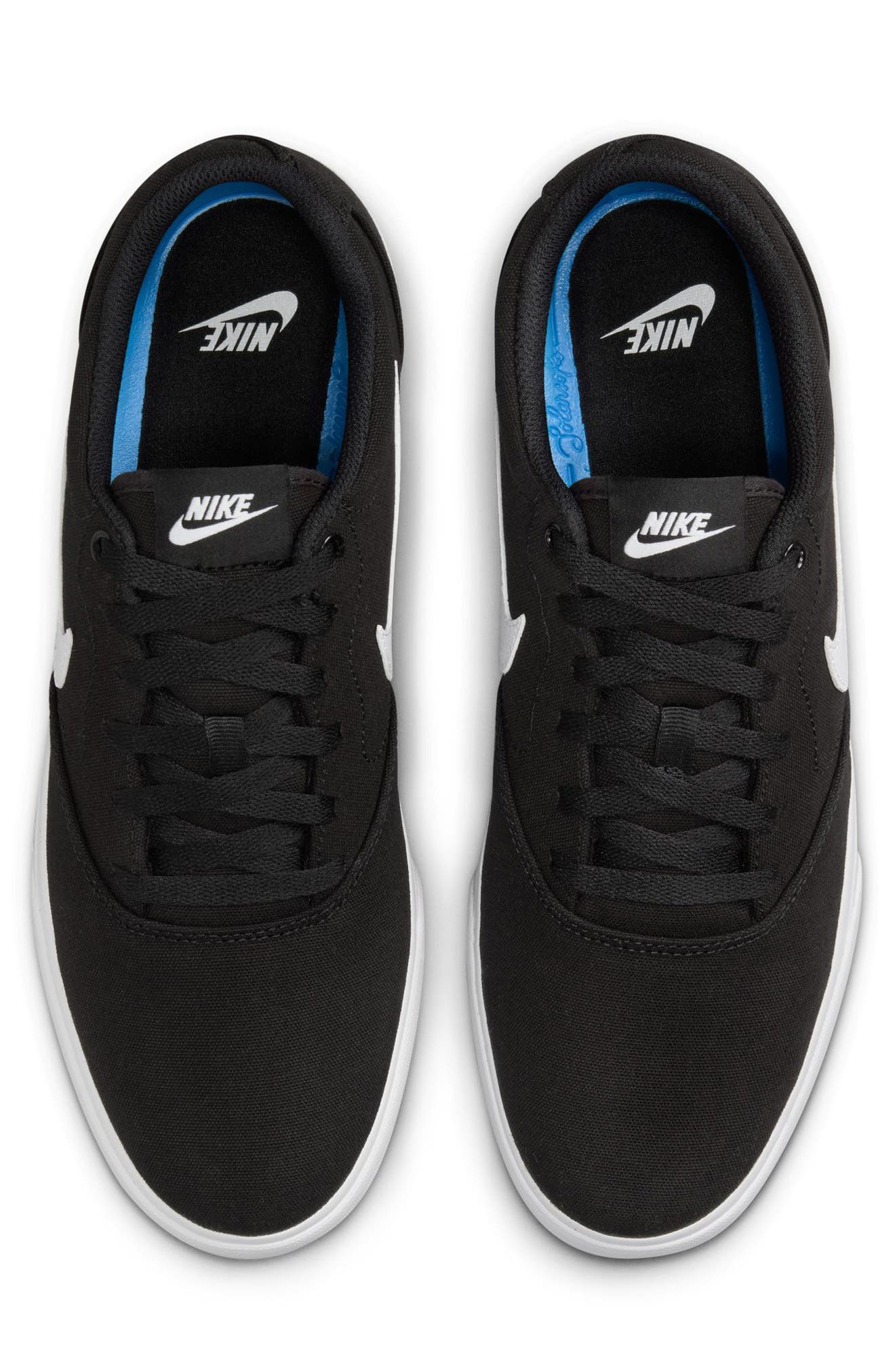 Nike Charge Skate Sneaker, Alternate, color, Black/ White/ Light Brown