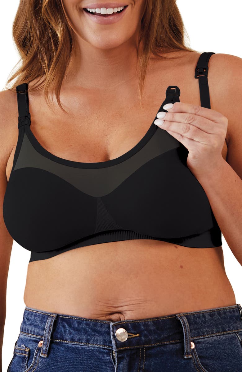 Bravado Designs Body Silk Sheer Seamless Maternity/Nursing Bra, Alternate, color,