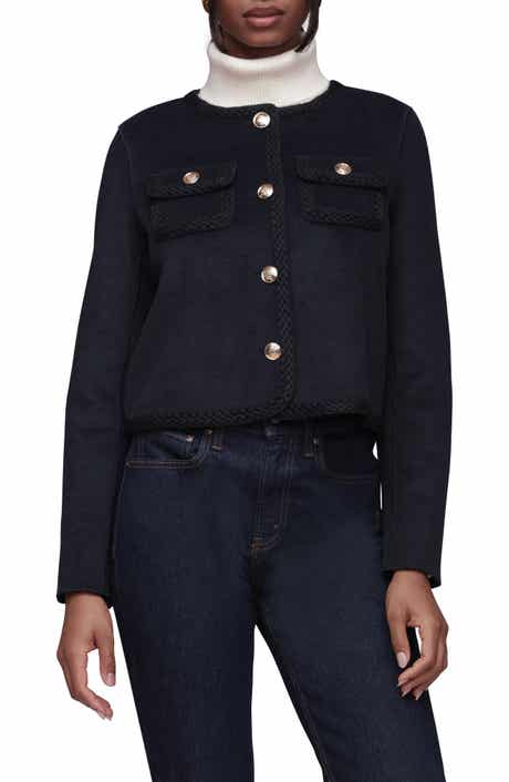 Bagatelle Cropped Collarless Jacket