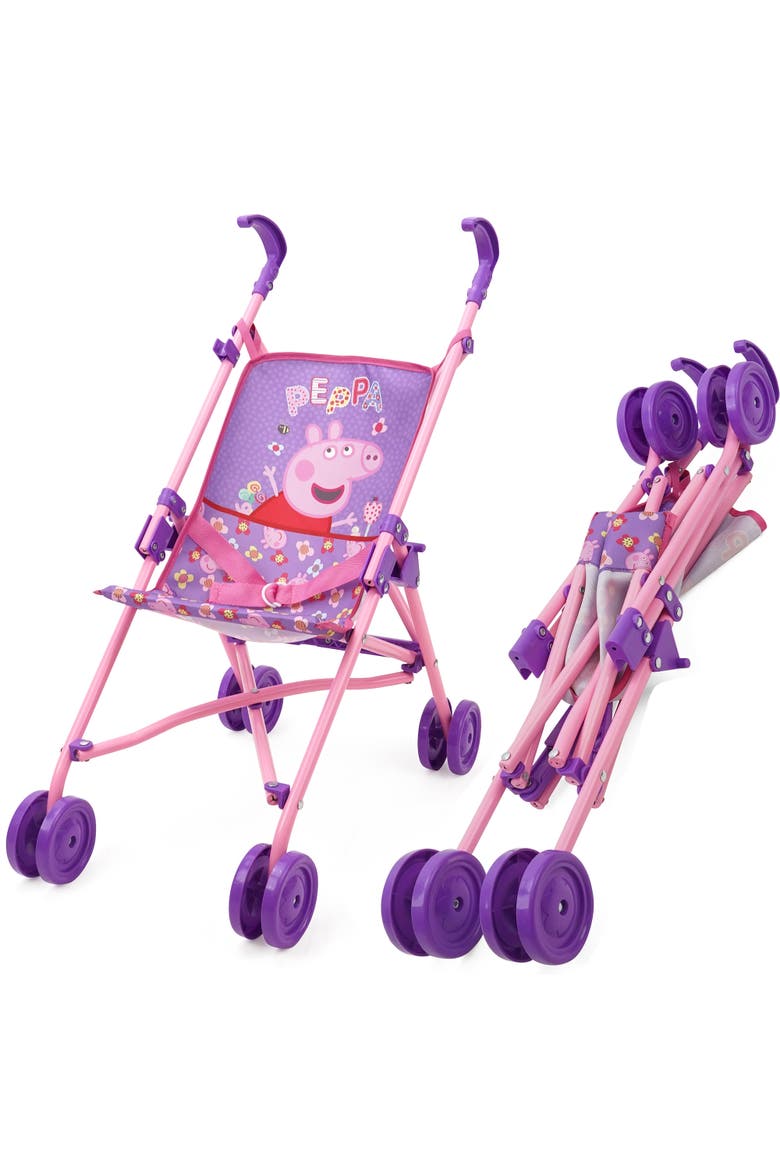 Doll Umbrella Stroller, Alternate, color, Multicolored