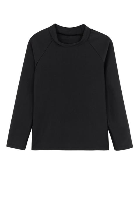 Boys 2 Match Long Sleeve Swim Shirt