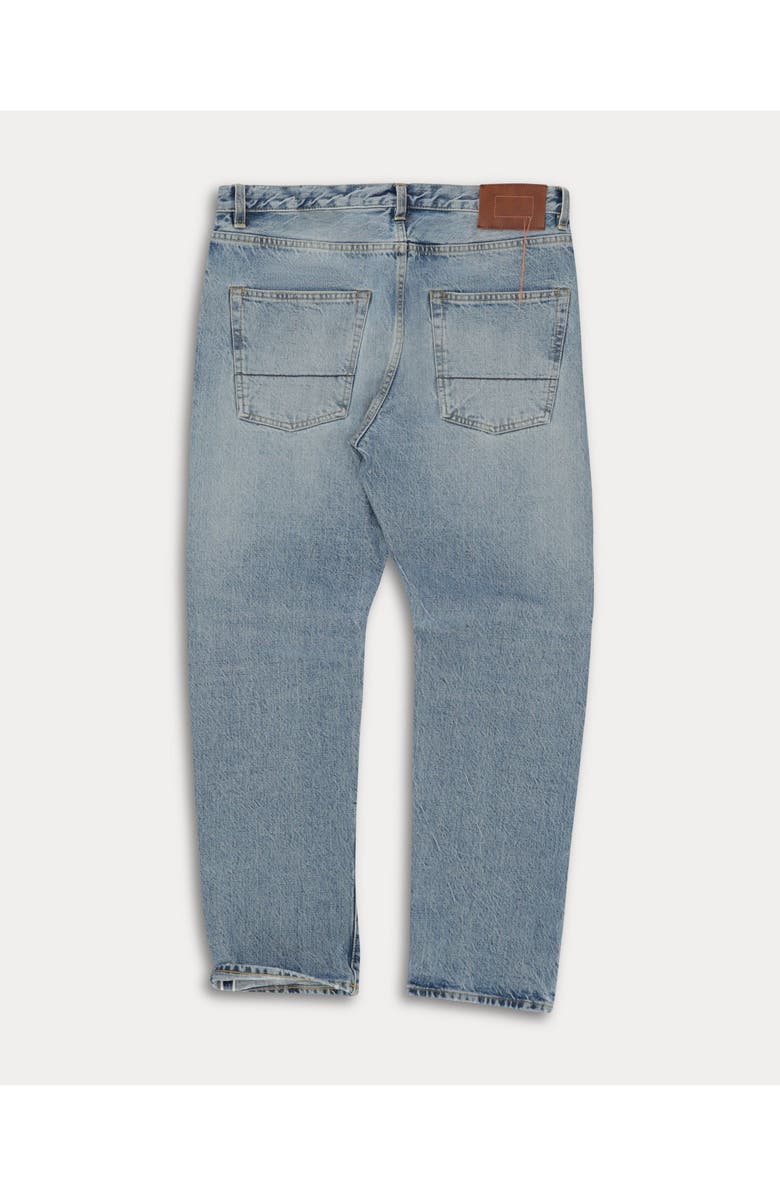 Fortela 965 John Japan Selvedge 5 Pocket Regular Fit Denim Pants, Alternate, color, Light Bleach Wash