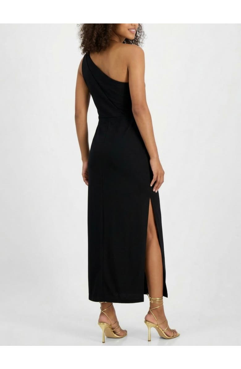 RACHEL Rachel Roy Veanne One Shoulder Maxi Dress, Alternate, color, Black
