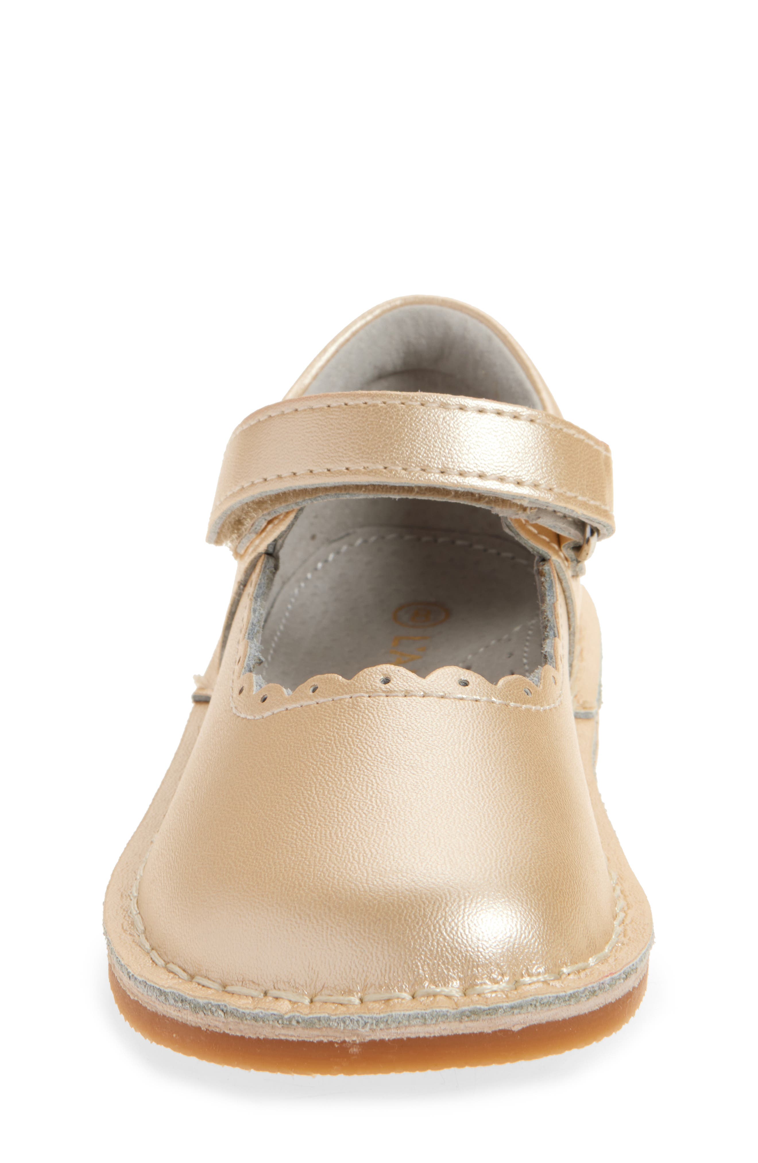 L'AMOUR Caitlin Scallop Mary Jane, Alternate, color, Champagne
