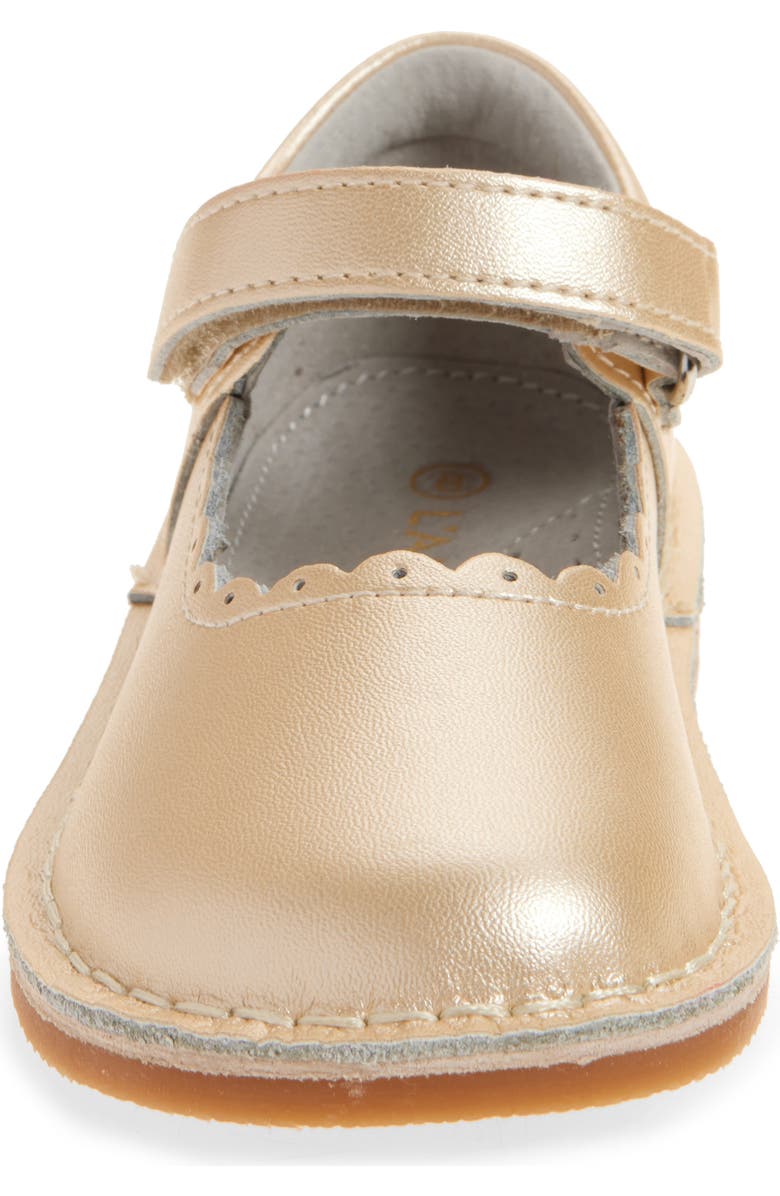 L'AMOUR Caitlin Scallop Mary Jane, Alternate, color, Champagne