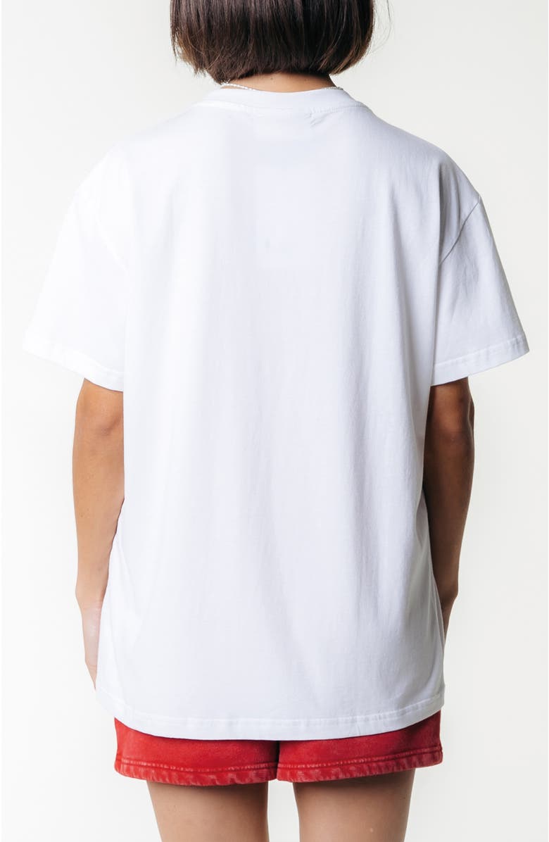 Colourful Rebel CR Varsity Loosefit Tee, Alternate, color, White