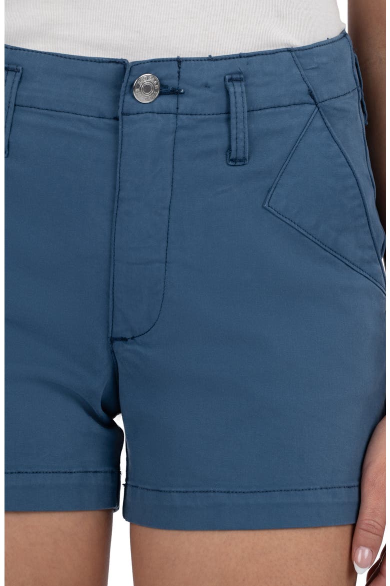 Kimia Stretch Cotton Shorts, Alternate, color, OCEAN BLUE JM