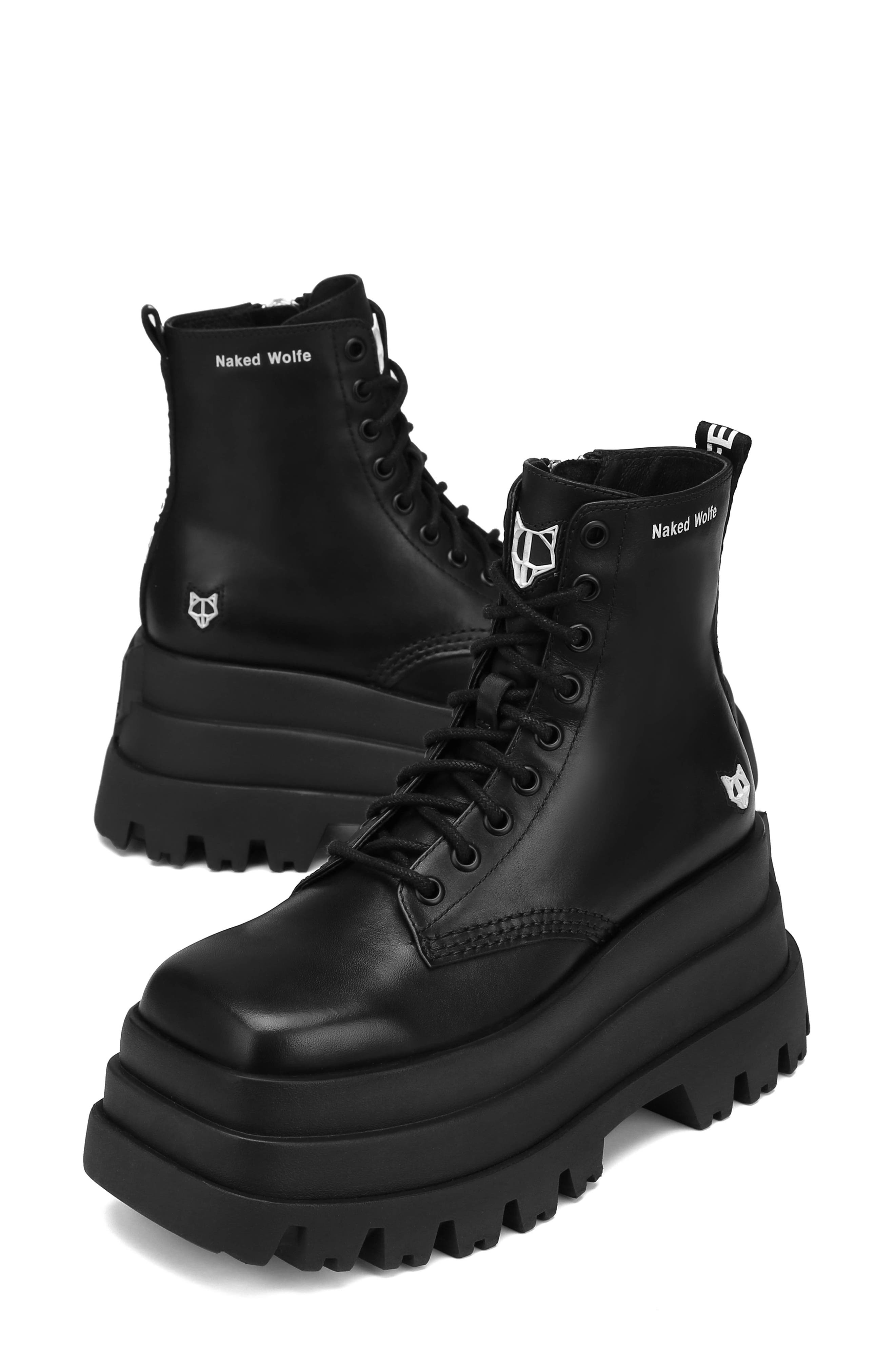 Naked Wolfe Sloane Lug Sole Bootie, Alternate, color, 