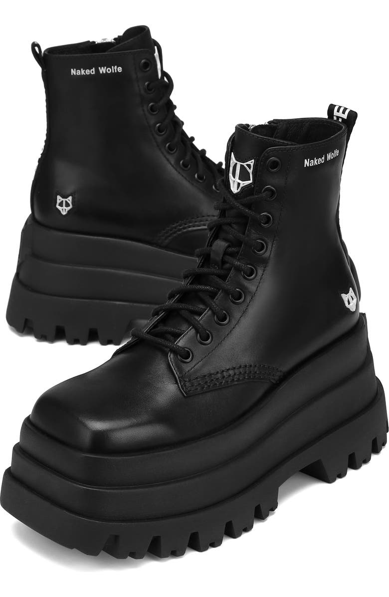 Naked Wolfe Sloane Lug Sole Bootie, Alternate, color,