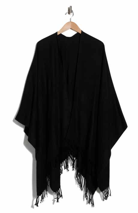 La Fiorentina Fringe Trim Ruana