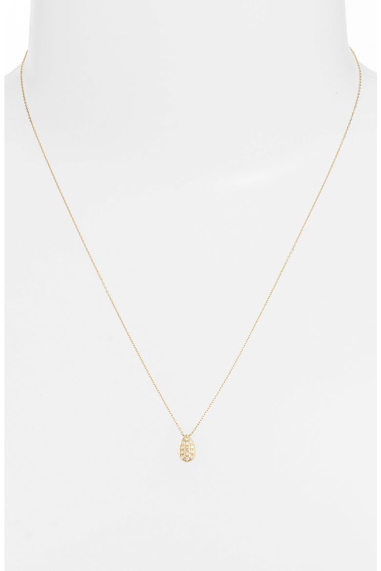 Samantha Lynn Diamond Pendant Necklace, Alternate, color, YELLOW GOLD/ DIA